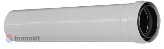 BAXI Труба эмалированная с внешней изоляцией DN 80 мм, длина 500 мм