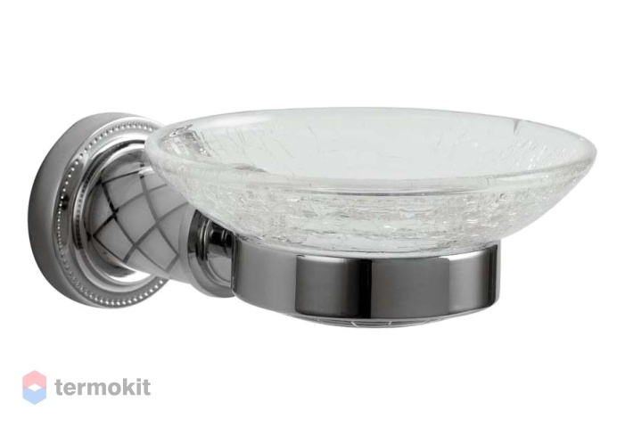 Мыльница Boheme Murano 10903-W-CR