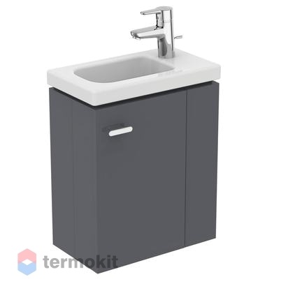 Тумба под раковину Ideal Standard CONNECT SPACE 44 подвесная правая серый E0371KR
