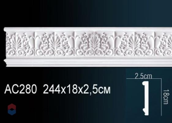 Молдинг Perfect с рисунком AC280