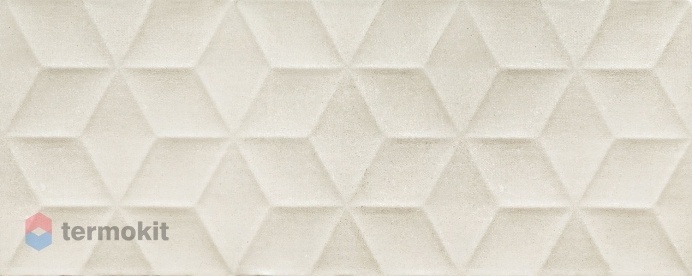 Керамическая плитка Tubadzin Grigia W-grey hex str настенная 29,8x74,8