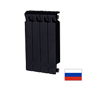 БиМеталлические радиаторы Rifar Monolit 500 Антрацит RAL 9005