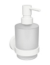 Дозатор для жидкого мыла Bemeta WHITE 200ml настенный белый 104109104