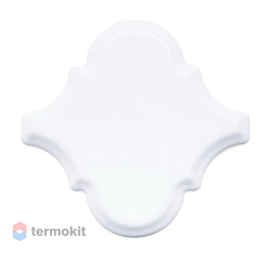 Керамическая плитка Adex Renaissance ADST8001 Arabesco Biselado Snow Cap Настенная 15х15