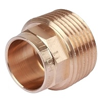 Sanha 4243g бронзовый переходник ВП-НР, 35 х 1