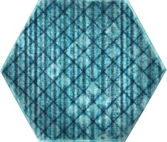 Керамогранит ITT Ceramica Tribu Blue Matt Hexa 23,2х26,7
