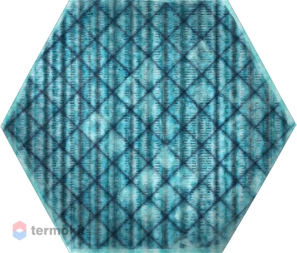 Керамогранит ITT Ceramica Tribu Blue Matt Hexa 23,2х26,7