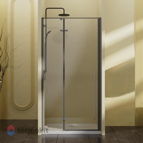 Душевая дверь Vincea Slim-N 900х1950 вороненая сталь VDPH-5SN900CLGM