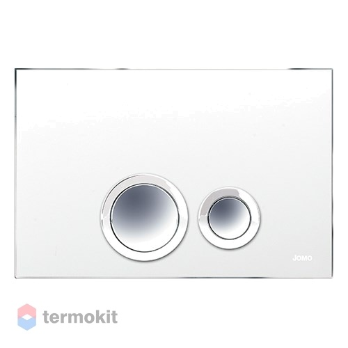 Клавиша смыва Jomo ELEGANCE белое матовое стекло 167-29001180-00