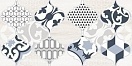 Керамическая плитка Lb-Ceramics Мореска 1641-8629 декор 1 синий 20х40