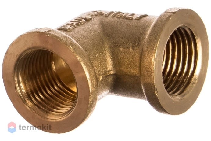 Elsen Угольник 90° ВВ 1/2", 1/2" латунь