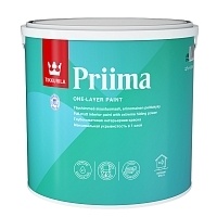 Tikkurila Priima, Интерьерная краска с максимальной укрывистостью,база А,2,7л