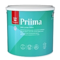 Tikkurila Priima, Интерьерная краска с максимальной укрывистостью,база А,2,7л