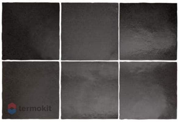 Керамическая плитка Equipe Magma 24972 Black Coal настенная 13,2x13,2