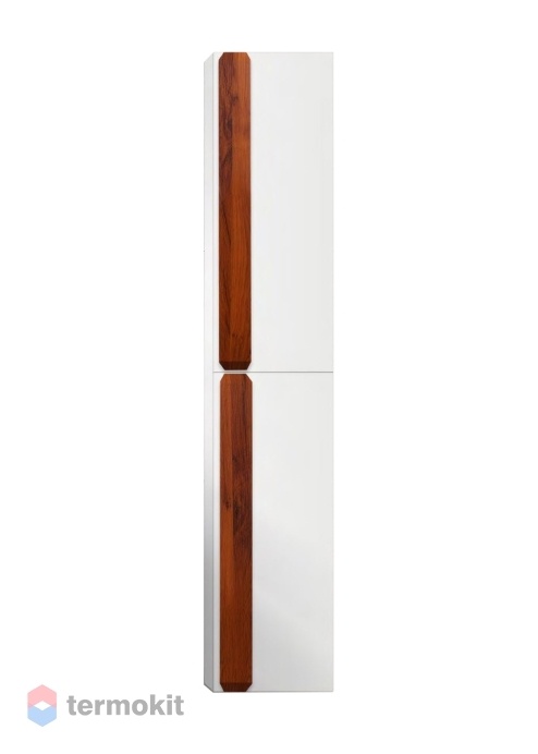 Шкаф-колонна Belbagno AURORA подвесной AURORA-1600-2A-SC-PB-P-R правый Pietra Bianca