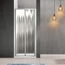 Душевая дверь Vincea Garda 900x1900 хром (рифленое стекло) VDB-1G900CH