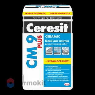 Клей для плитки Ceresit CM 9 Plus /25 для внутренних работ
