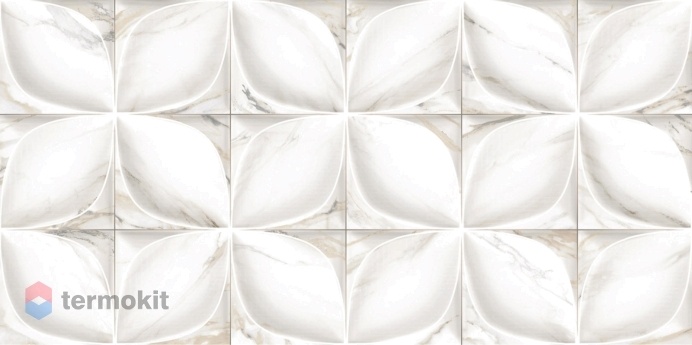 Керамическая плитка Alma Ceramica Laura TWU09LAR014 рельефная настенная 24,9х50