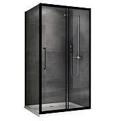 Душевой уголок ABBER Schwarzer Diamant 1950x1300x700 черный AG30130BH-S70B
