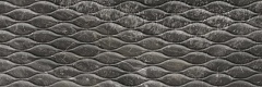 Керамическая плитка Azteca Nebula R90 Grill Black настенная 30x90