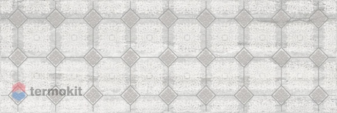 Керамическая плитка Laparet Glossy Декор серый 20х60