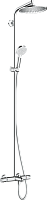 Душевая стойка Hansgrohe Crometta S 240 с термостатом для ванны 27320000
