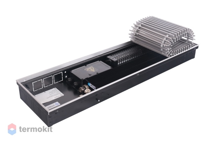 Внутрипольный конвектор Stout SCQ 75.380.2500 с принудительной конвекцией