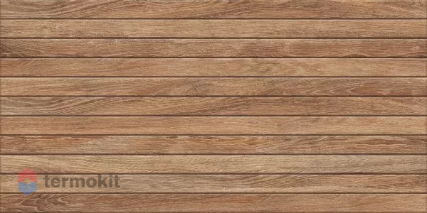 Керамогранит Mei Harmony (16882) коричневый рельеф ректификат 44,8x89,8