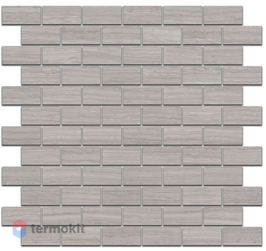 Керамическая плитка Kerama Marazzi Грасси серый мозаичный MM13039 Декор 30x32