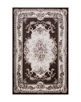 Ковёр Merinos Valencia Deluxe 150x300 прямоугольный коричневый/кремовый 4015