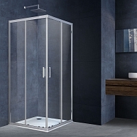 Душевой уголок Vincea Rapid 1900x900x900 хром VSS-3R80x90CL