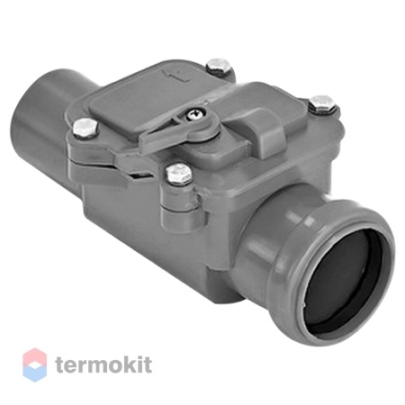 TEBO Обратный клапан с механическим затвором серый 50