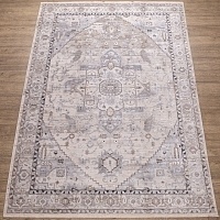 Ковёр Kitroom Vella 80х150 прямоугольный серый AV25A