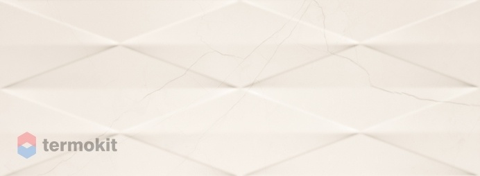 Керамическая плитка Tubadzin Chisa W-white STR настенная 32,8x89,8