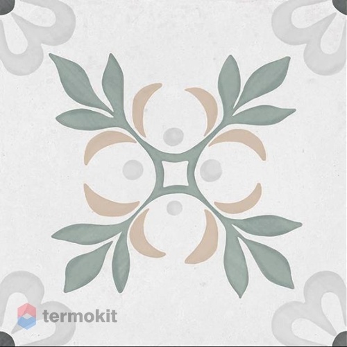 Керамогранит Smile Tile Siena Celeste19,8x19,8
