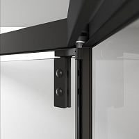 Душевой уголок Vincea Show 2000x1000x1000 черный VSP1-4SH100CLB