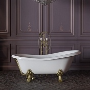 Ванна из искусственного камня Migliore BELLA 1700x800 на ножках 23131