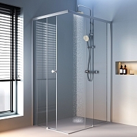 Душевой уголок AM.PM X-Joy 1900x1200x900 хром матовый W94G-403-12090-MТ