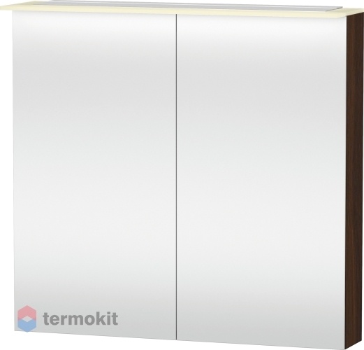 Зеркальный шкаф Duravit X-Large 80 с подсветкой Орех (брашированный) XL759406969