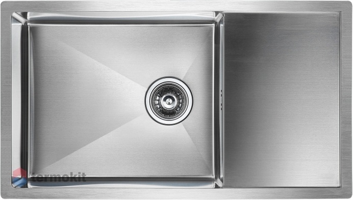Мойка для кухни Paulmark WING Сталь PM217844-BS