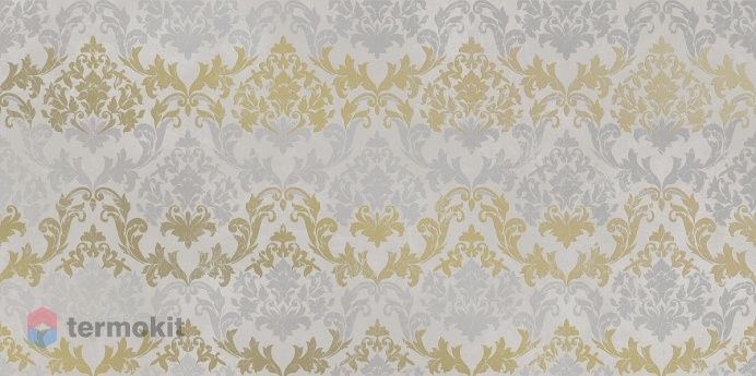 Керамическая плитка Керлайф Luce Damasco Perla/Silver декор 31,5х63