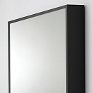 Зеркало BelBagno 100 в алюминиевой раме SPC-AL-1000-800 Nero