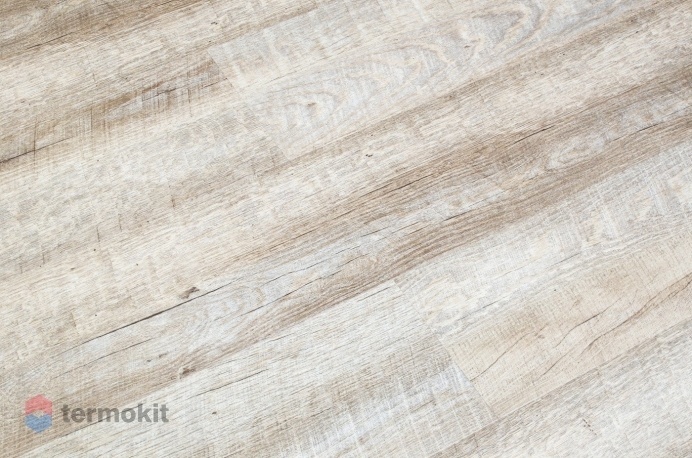 Каменно-полимерная плитка Alpine Floor Real Wood Eco2-10 МС Дуб Carry Синхронное тиснение