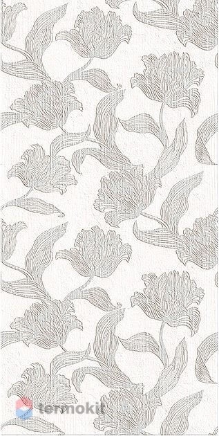 Керамическая плитка Azori Mallorca Grey Floris настенная 31,5x63