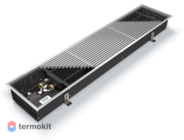 Внутрипольный конвектор Varmann Ntherm 300.150.1400 с естественной конвекцией