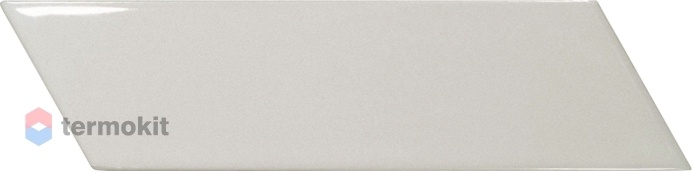 Керамическая плитка Equipe Chevron 23360 Light Grey Right настенная 5,2x18,6