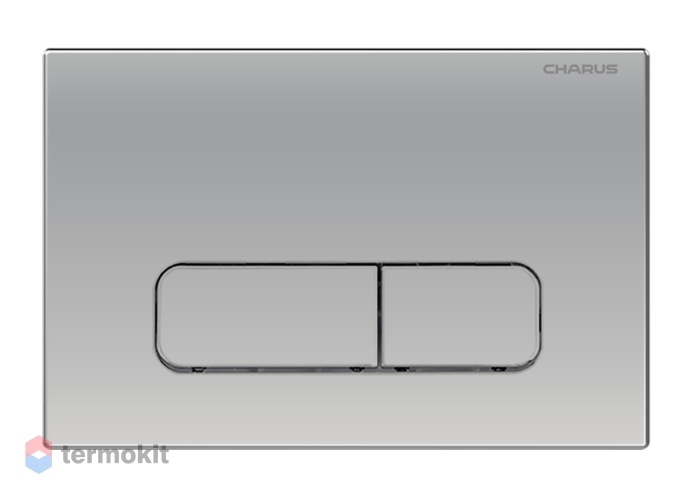 Клавиша смыва CHARUS Elegia хром матовый FP.320.46.01