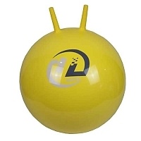 Мяч-попрыгун Yiling BB-004-45 с рожками 45 см, желтый