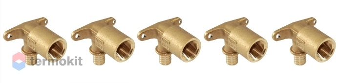 Угольник настенный Рехау Rautitan RX+ длинный вр 16-Rp1/2, 5 шт