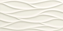 Керамическая плитка Tubadzin All in White W-All in white 3 STR настенная 29,8х59,8